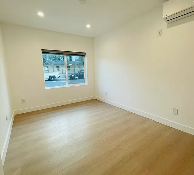 Bedroom from bathroom