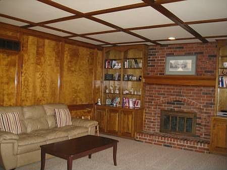 Library panelling Great Rm