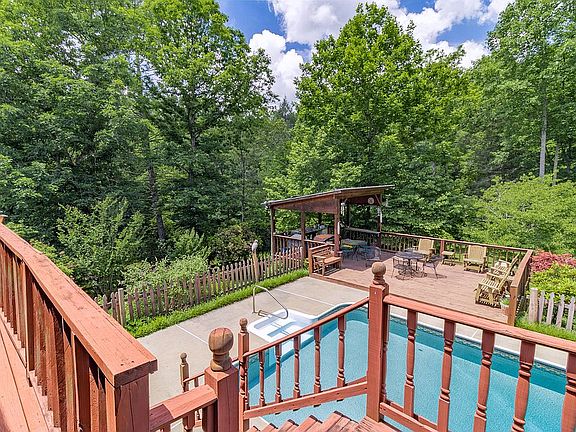 Pool Area from Side Deck