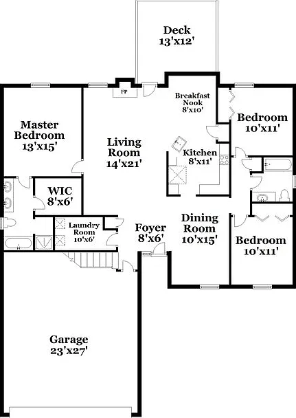 4 bed, 2.0 bath, 2082 sqft, $2,425 — Photo 2