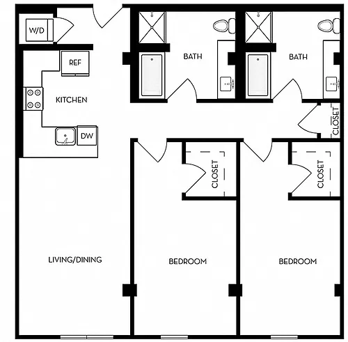 Floor plan B3