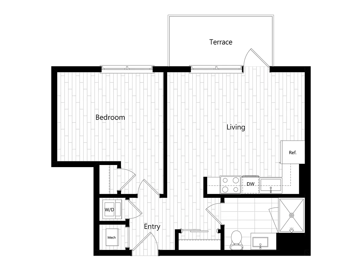 Floor plan A20