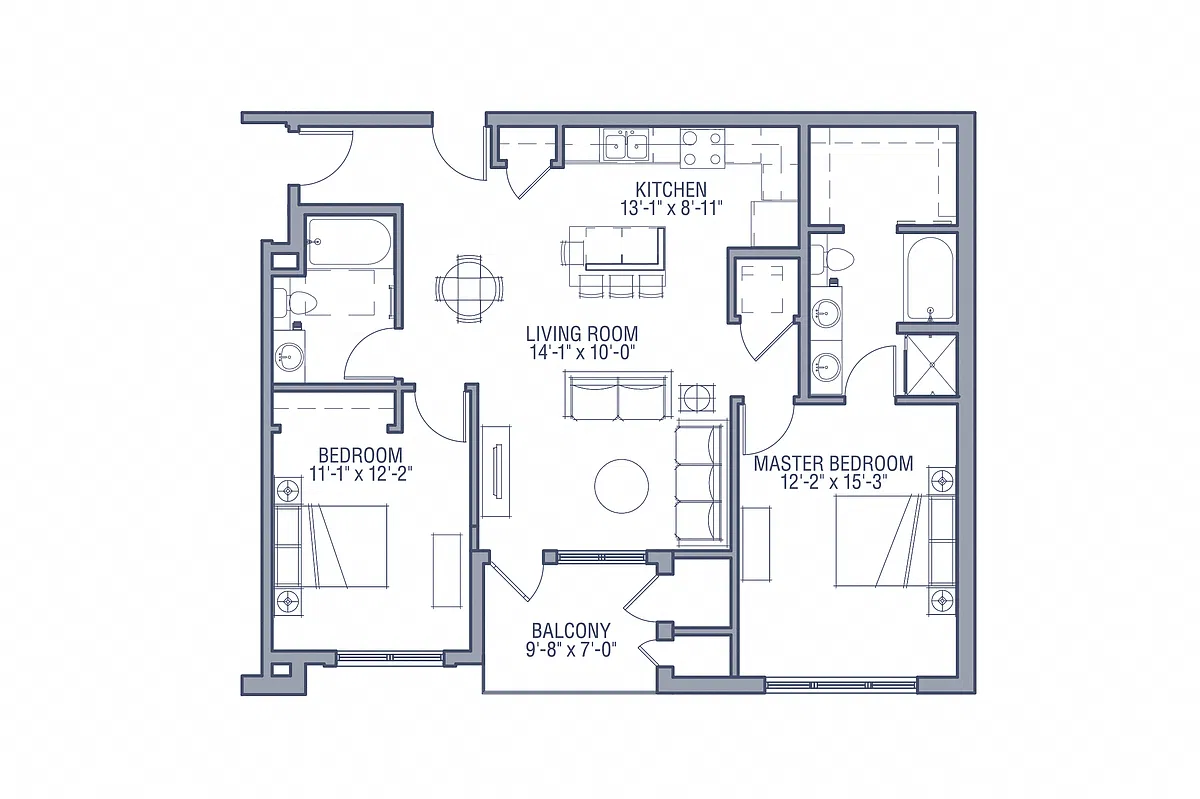 Floor plan B6