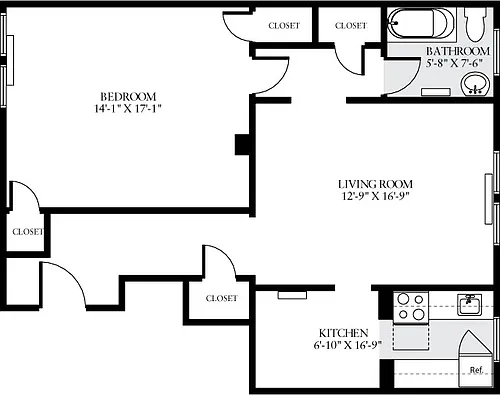 Floor plan 755