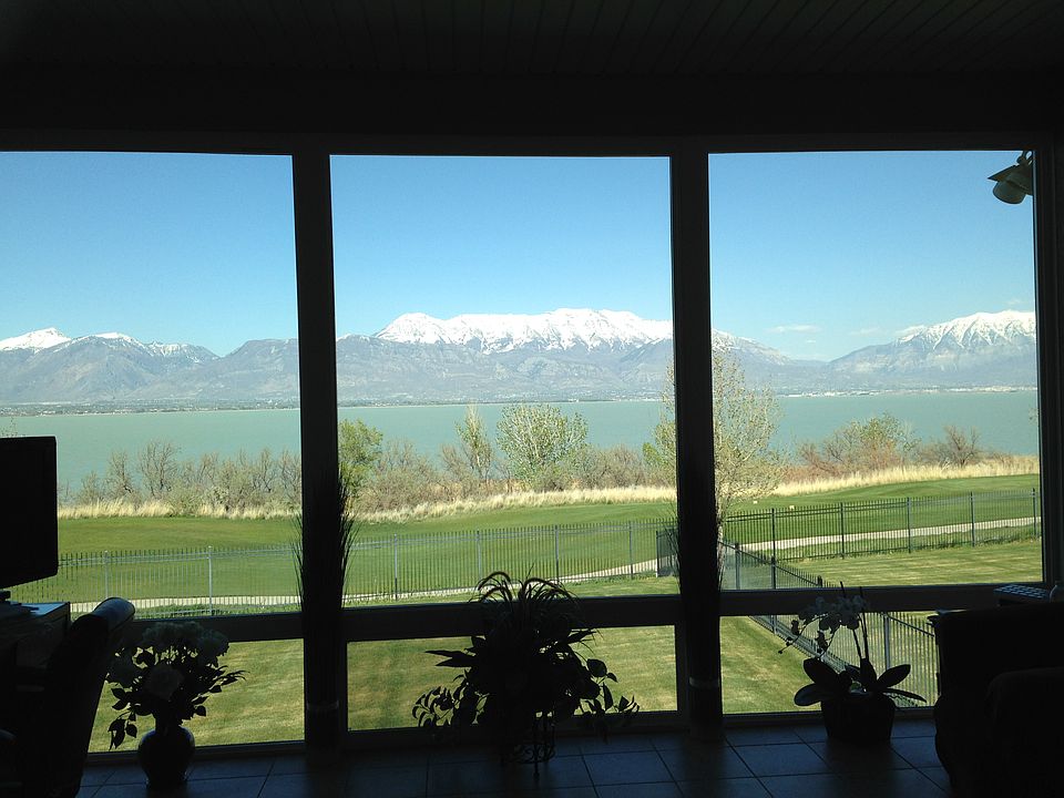 From enclosed deck/sunroom