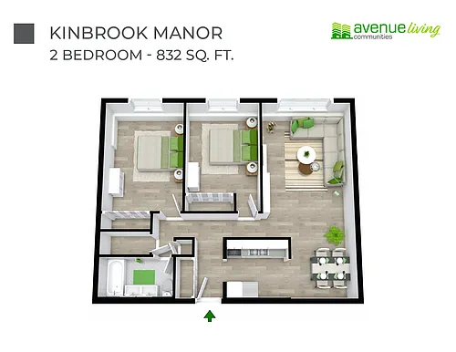 Floor plan 302