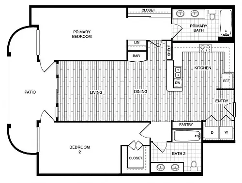 Floor plan N - Barcelona