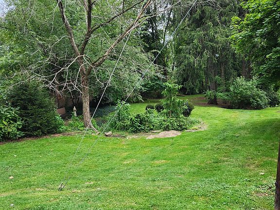 green space in front of the house