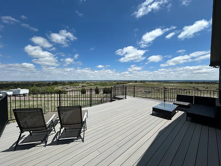Rear Deck off Master Bedroom