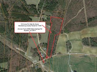 Palmer Springs Rd, Boydton, VA 23917
