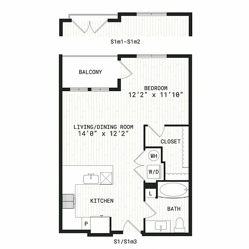Floor plan S1m3