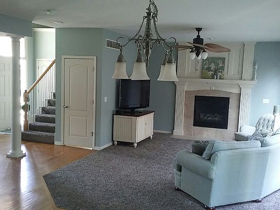 First floor living room.