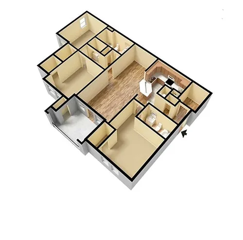 Floor plan C1 The Walden