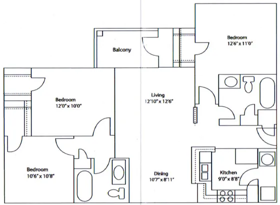 Floor plan 3X2