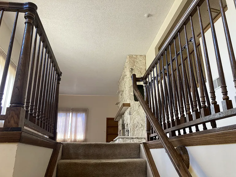 Stairway to Family Room