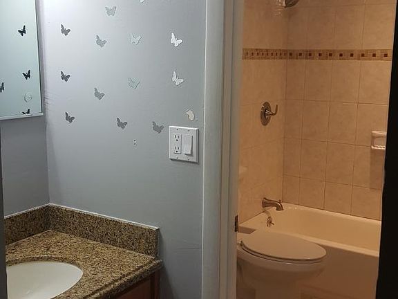 Master bathroom and lavatory