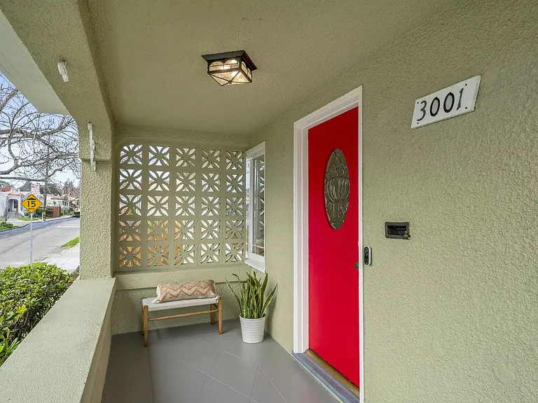 Front porch - staging