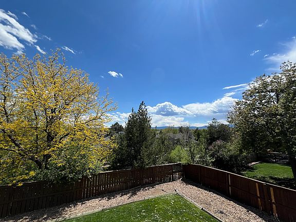 Mountain views from the kitchen and spacious patio