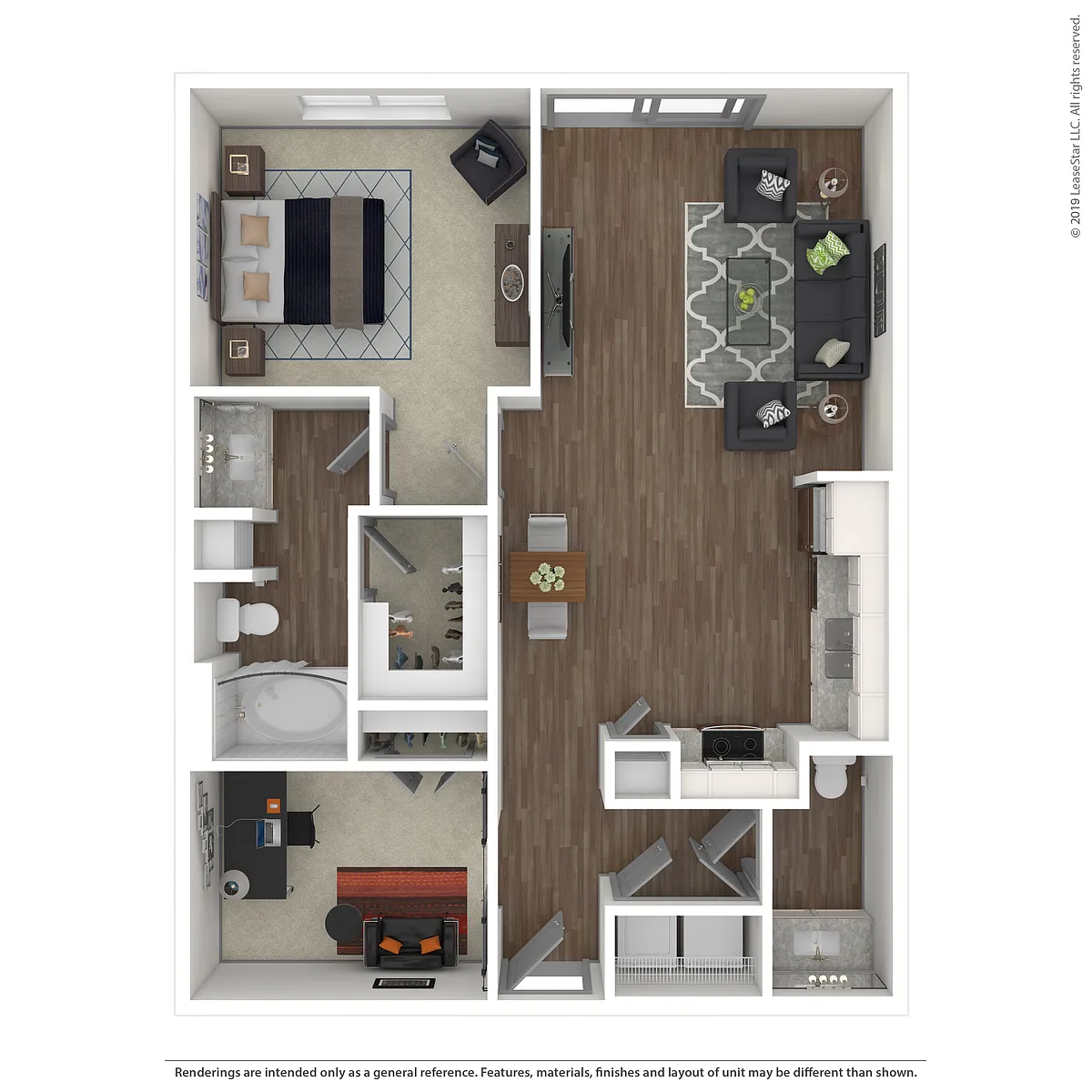 Floor plan Habersham