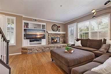 Open and spacious family room