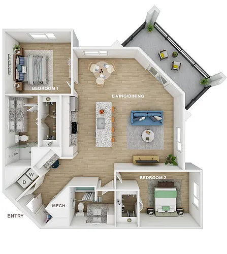 Floor plan B4