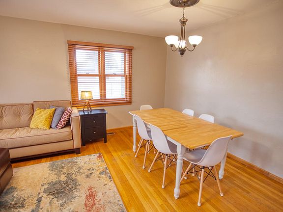 Room for full-size dining table