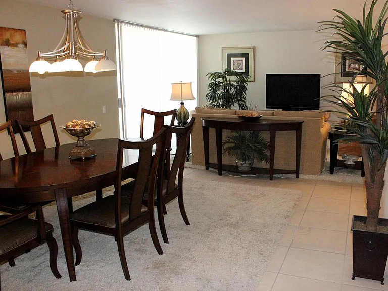 Dining and Living room
