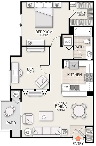 Floor plan Plan D