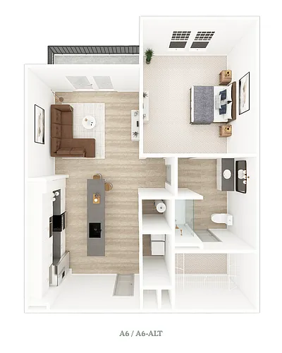 Floor plan A61