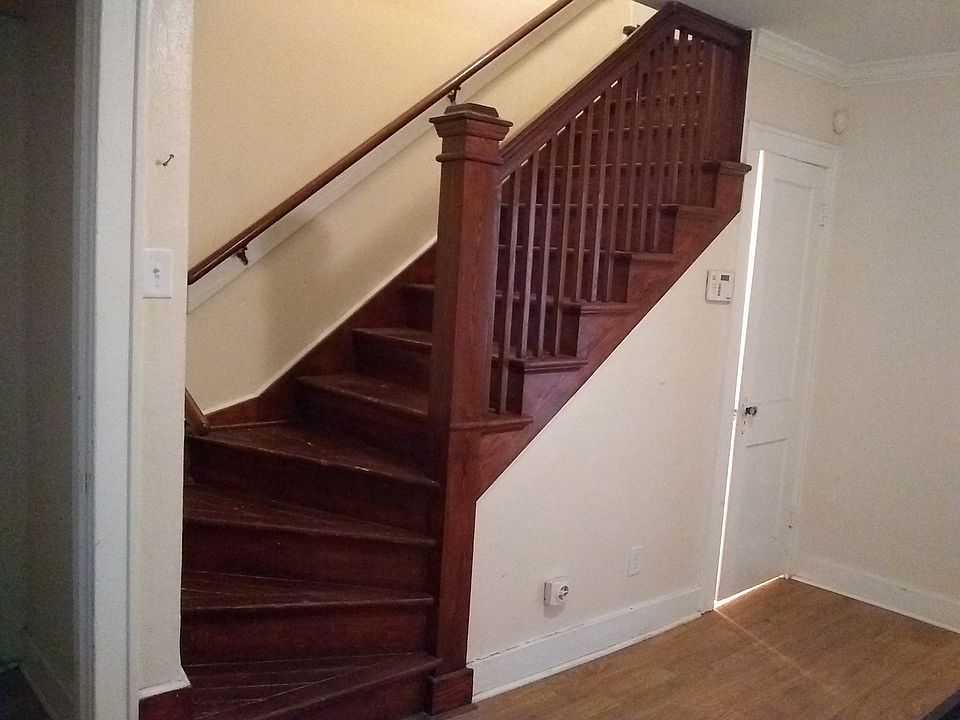 Original hardwood stairs