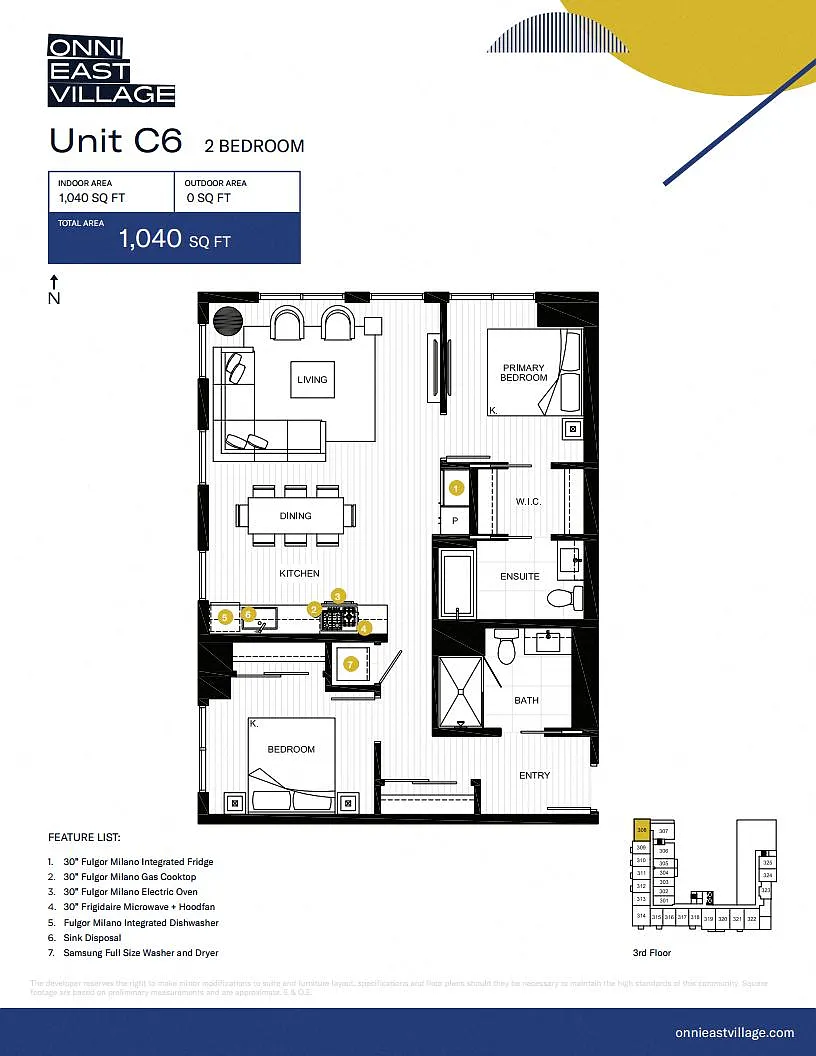 Floor plan C6