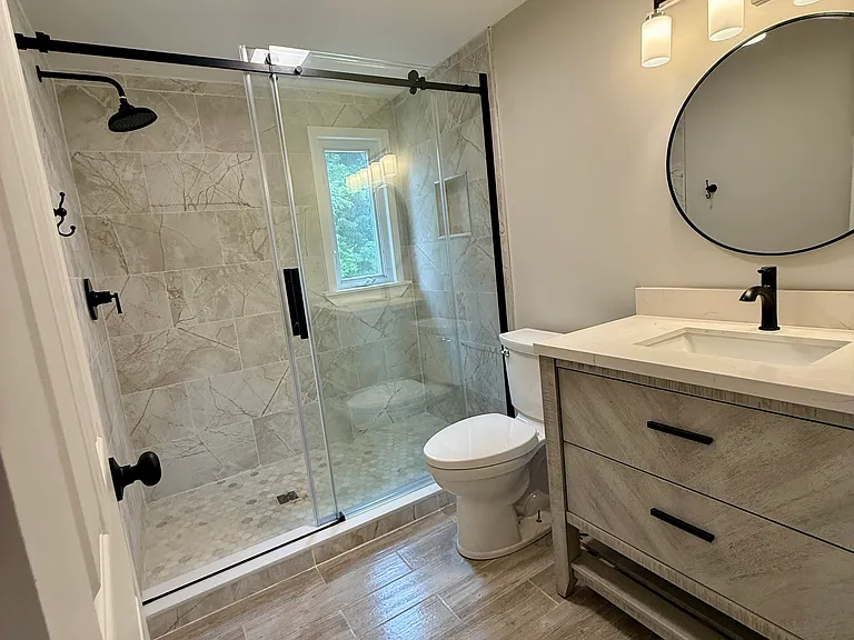 brand new bathroom