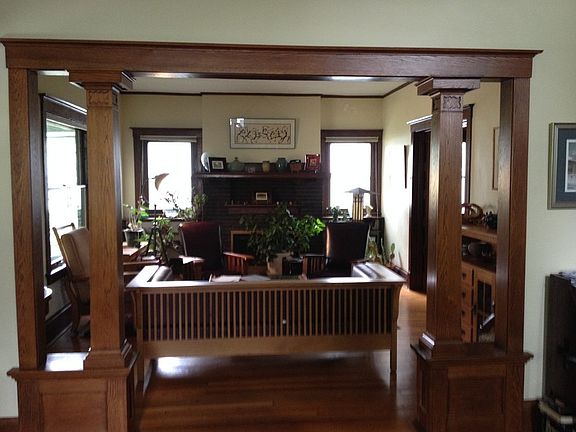 Living room from front entry