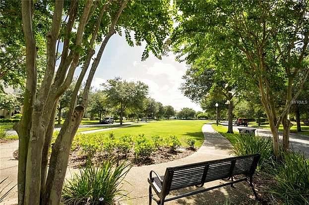 The condo faces Long View Park lined with gorgeous mansions. This is definitely not a cut through street with one way traffic on either side of this elliptical shaped village green.