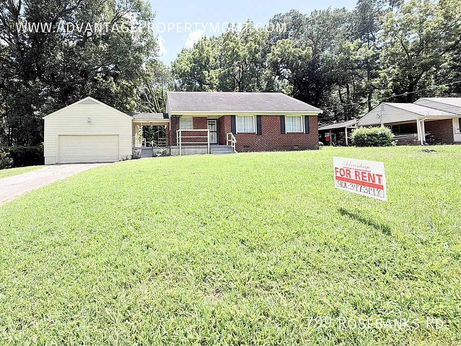 Charming 3-Bedroom Home for Rent 799 Rosebanks Rd, Memphis, TN 38116 — Photo 2