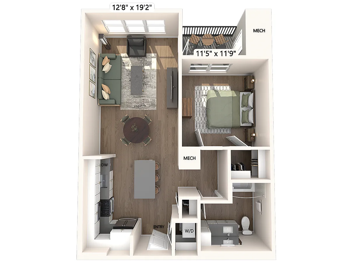 Floor plan AM19b-Upgrade