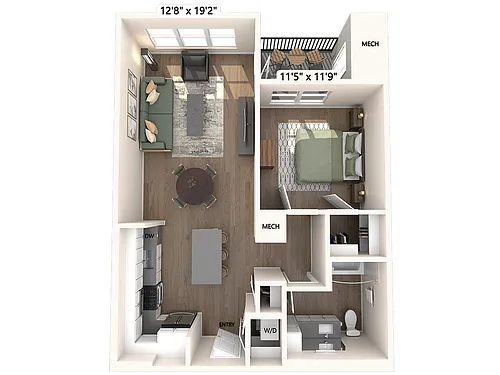 Floor plan AM19b-Upgrade