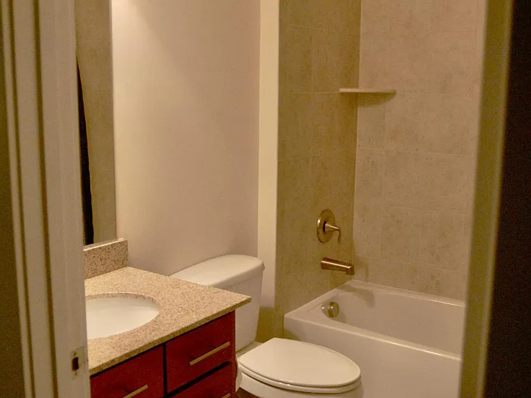 Shared third story bathroom