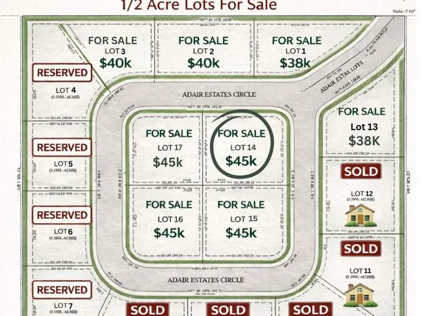 545 SE Adair Ests, Adair, OK 74330