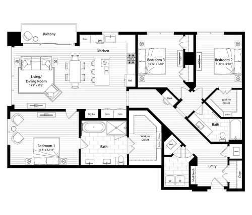 Floor plan C1