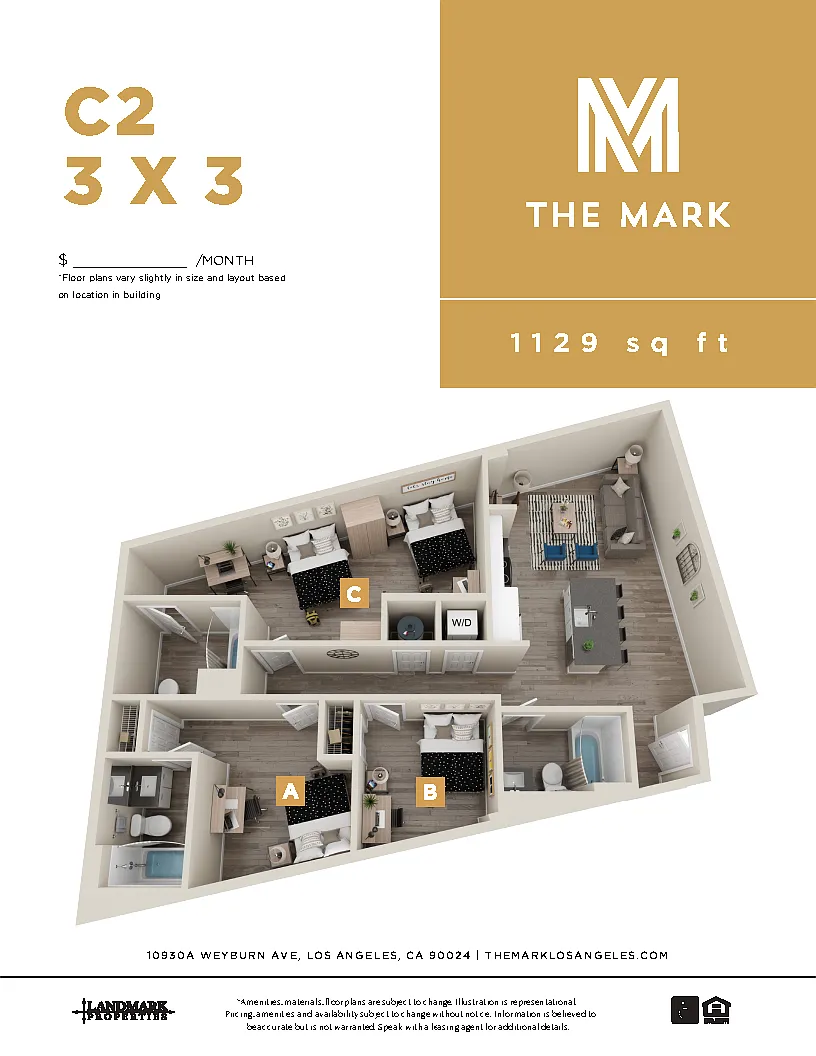 floorplan floorplan - 10915 W Strathmore Dr