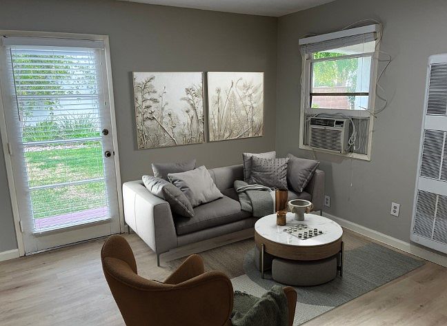 Living area - staged