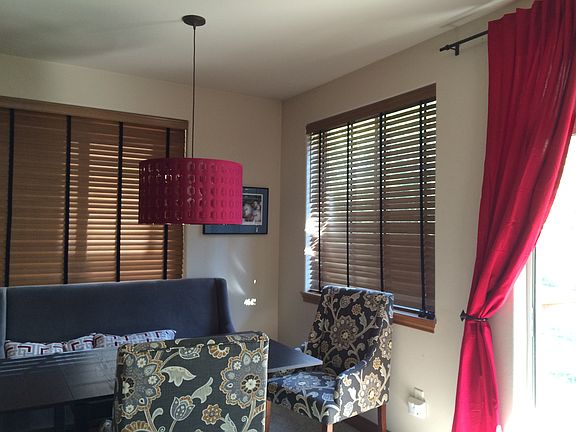 Dining area facing river