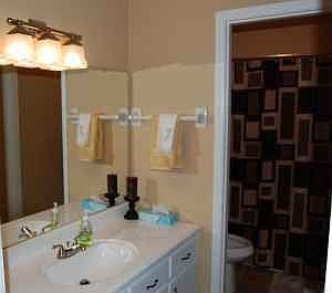 Fresh paint, new counter top, & fixtures, newly tiled