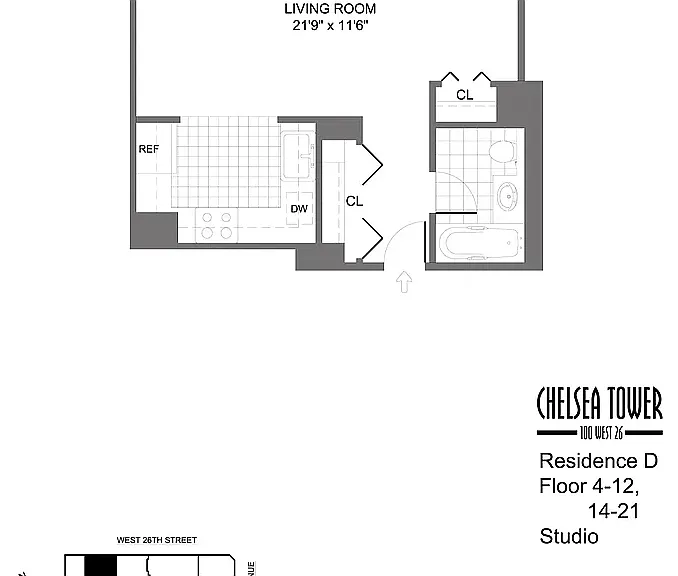 100 W 26th St #10D — Photo 9