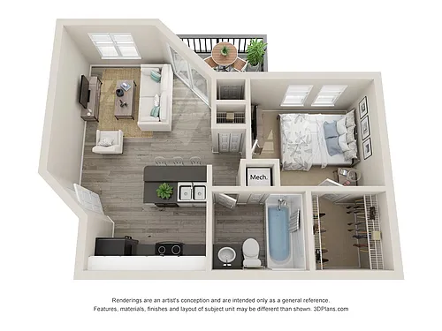 Floor plan A1