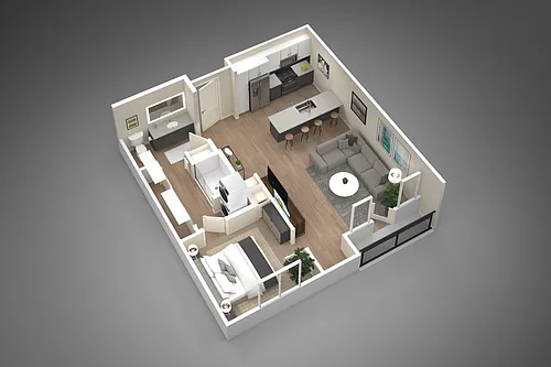 Floor plan Barrett