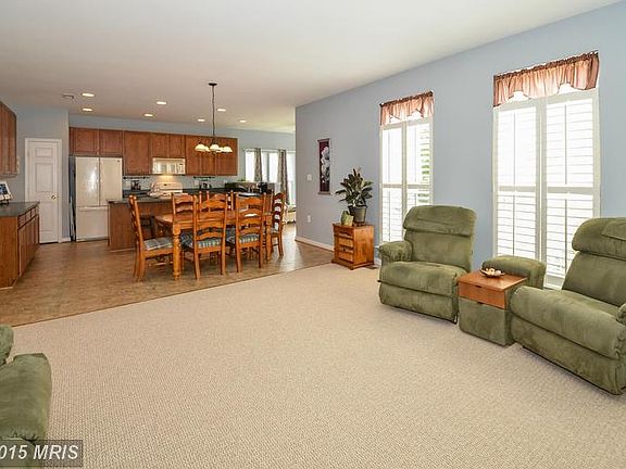 Family Room opens to spacious kitchen