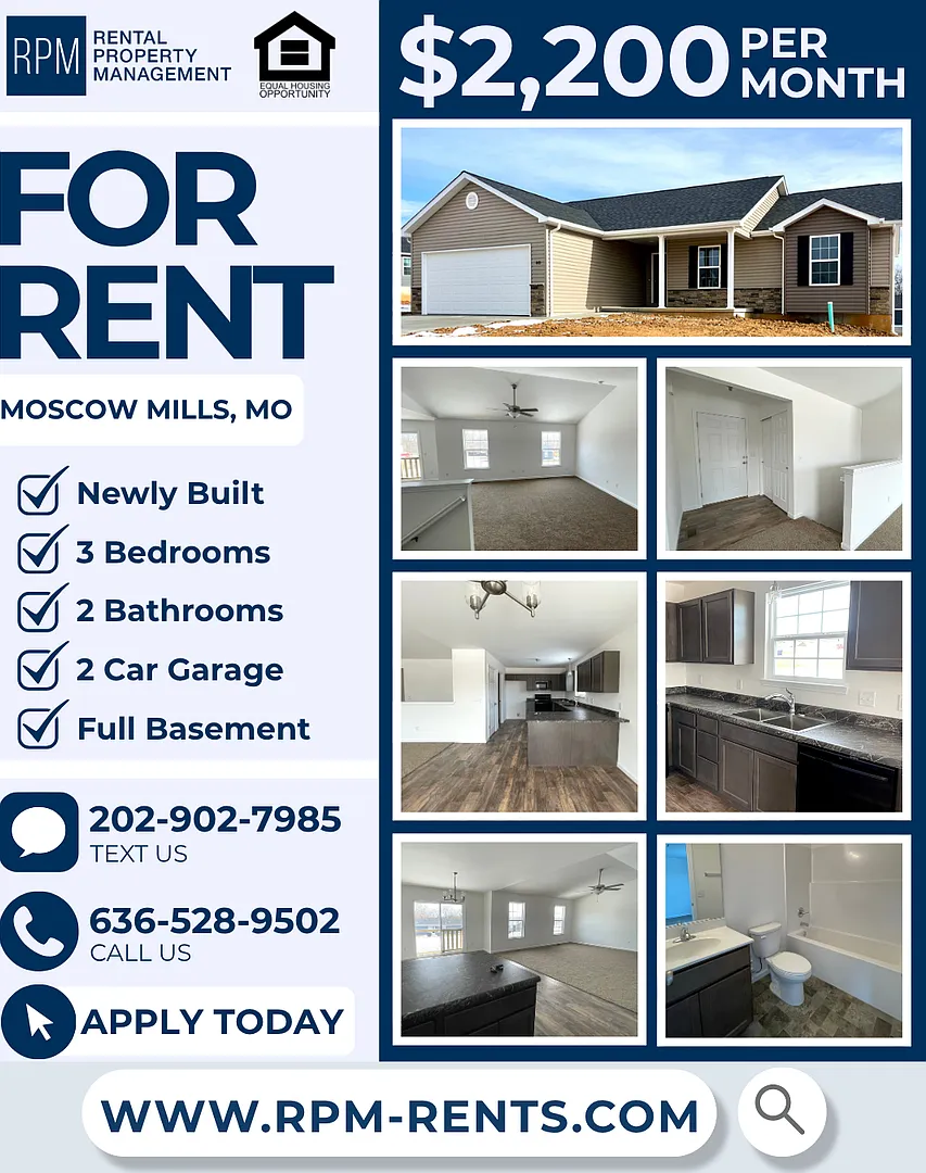For Rent in Moscow Mills! 3 Bed 2 Bath — Photo 1