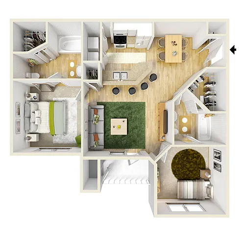 Floor plan The Breeze